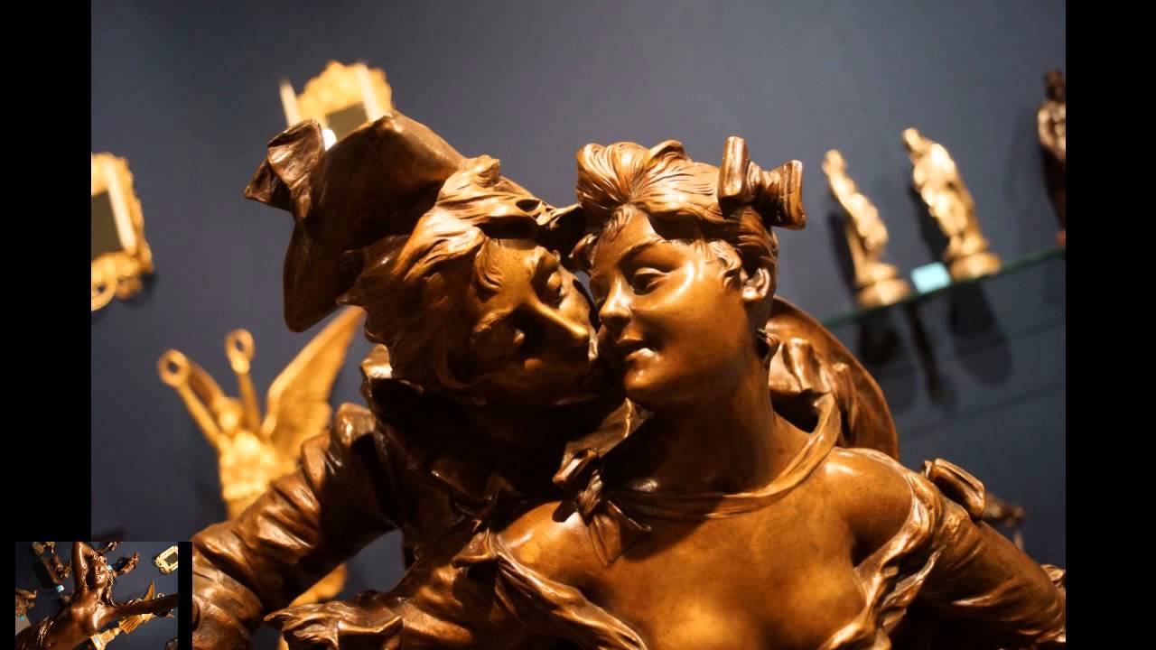 ЦДХ. Москва. Выставка. Антиквариат. 2012. Пластика - YouTube