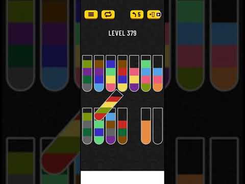 How to do Water sort Puzzle level 379 | Water sort puzzle | Color Sorting Game | Gaming Shortcuts |