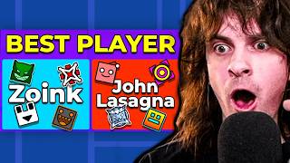 100 Players vs Geometry Dash Quiz! (REACTION)