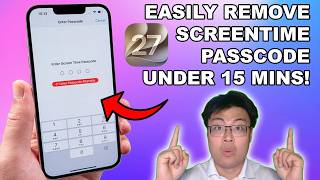 (NUOVO) Come superare il codice Tempo di utilizzo di iOS 27 2026 completo [Nessuna perdita di dati] screenshot 3