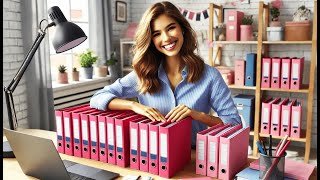 Oxford Twin-Pocket Folders Textured Paper Best Pink Pocket Folders