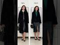 THIS or THAT? One Faux-Leather Skirt, Two Outfits | Subscribe for more #outfitideas