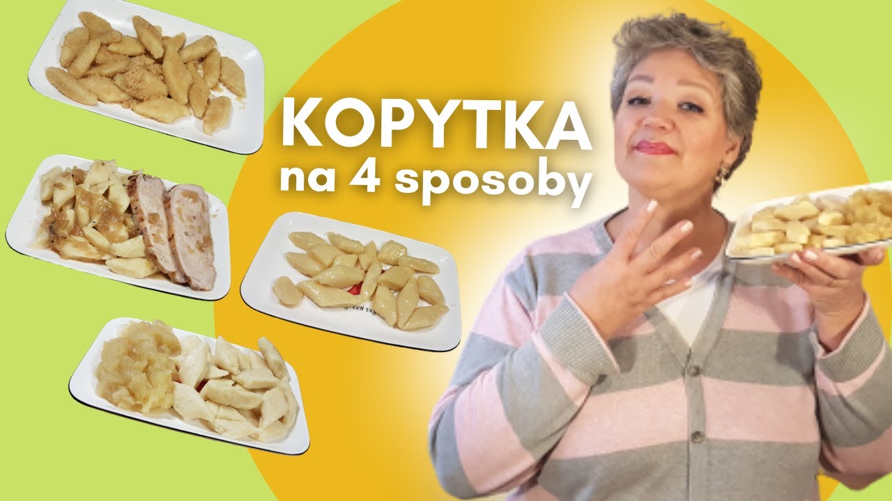 Przepis na KOPYTKA i 4 pomysły na ich sposób podania