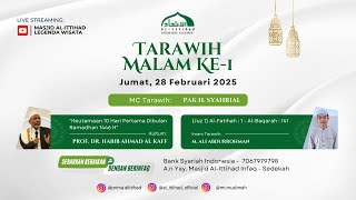    Kultum U0026 Sholat Tarawih  Masjid Al Ittihad Legenda Wisata  1 Ramadan 1446 H