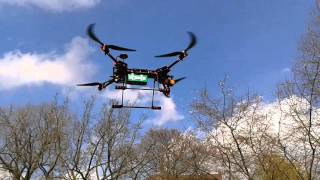 Alien H4 Quad first flight