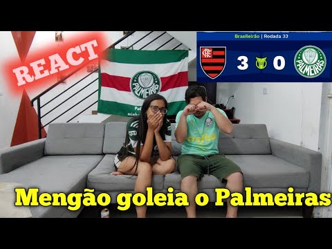 Palmeirenses Reagindo ao jogo #flamengo 3 x 0 #palmeiras   válido pela 33ª rodada do #brasileirao 23