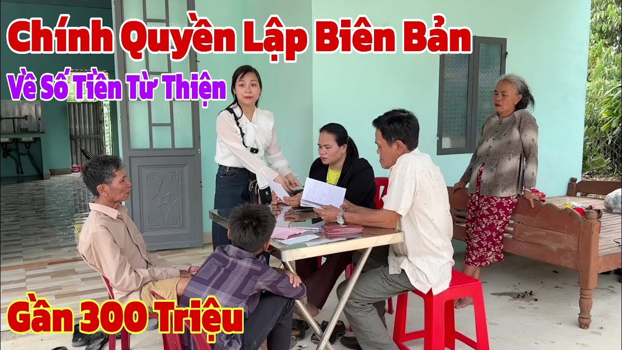 Bất ngờ chính quyền lập biên bản với thiếu nữ xinh đẹp về số tiền lớn của cậu bé lớp 9 mồ côi 