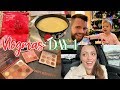 VLOGMAS DAY 1 // Fave Palettes, Shopping, & Cheesecake!