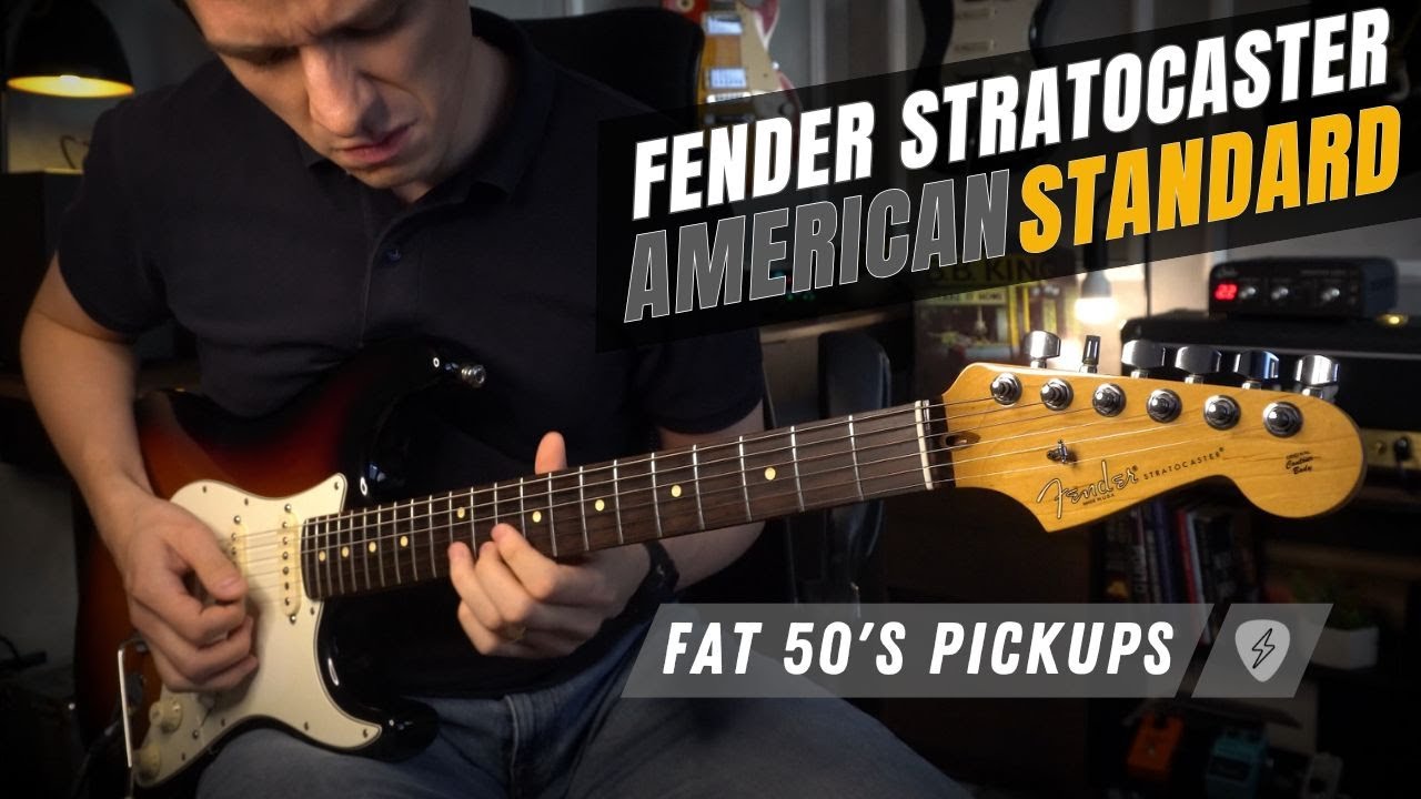 2013 Fender Stratocaster American Standard with Custom Shop Fat 50's Pickups