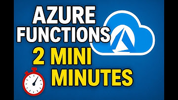Azure Functions in 2 Minute
