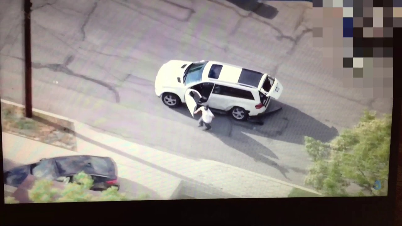 Police Chase End San Fernando Valley - YouTube