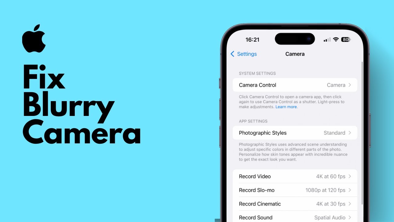 How to Fix iPhone Camera Blurry, Not Focusing or Keeps Refocusing - YouTube