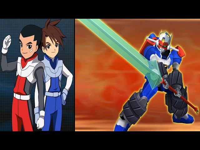 SRW X-Ω GEAR Fighter Dendoh & Knight GEAR Ogre l スパロボxω