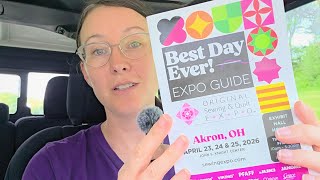 🧵 Quilt Expo Adventure! Tons of Inspiration + A Mini Haul 🌟 (2026)