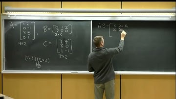 Arithmetic Operations on Matrices (continued). UVic Math 151
