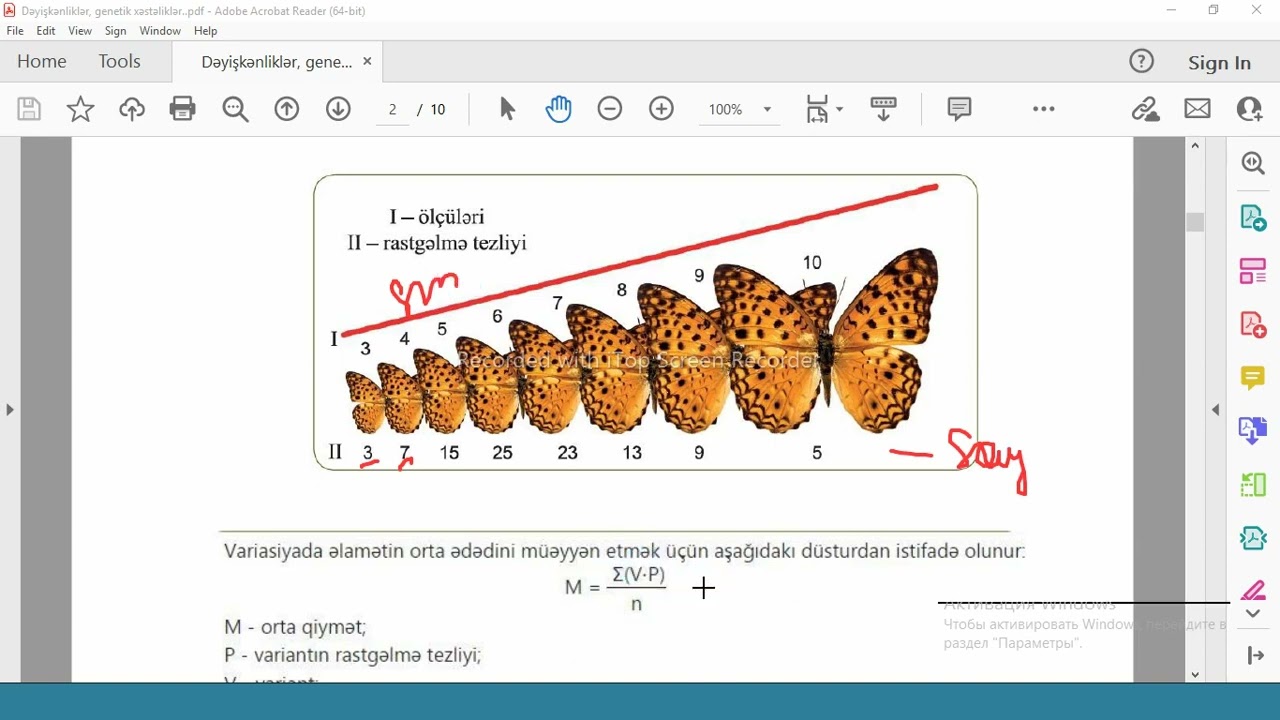 Dəyişkənlik . Genetik xəstəliklər.