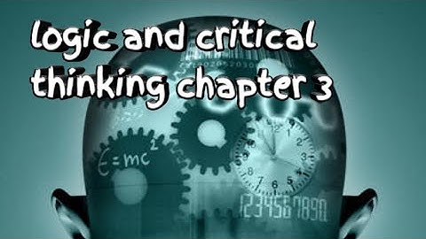 Ethiopian university|freshman courses|logic and critical thinking chapter3