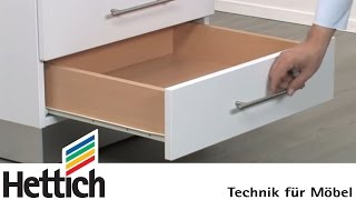 General information on roller runner systems: Do-It-Yourself with Hettich