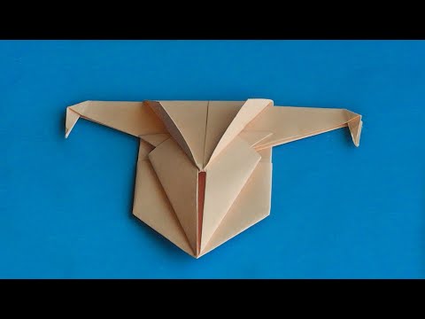 Оригами гоночная машинка