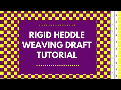 Read a RH weaving draft
