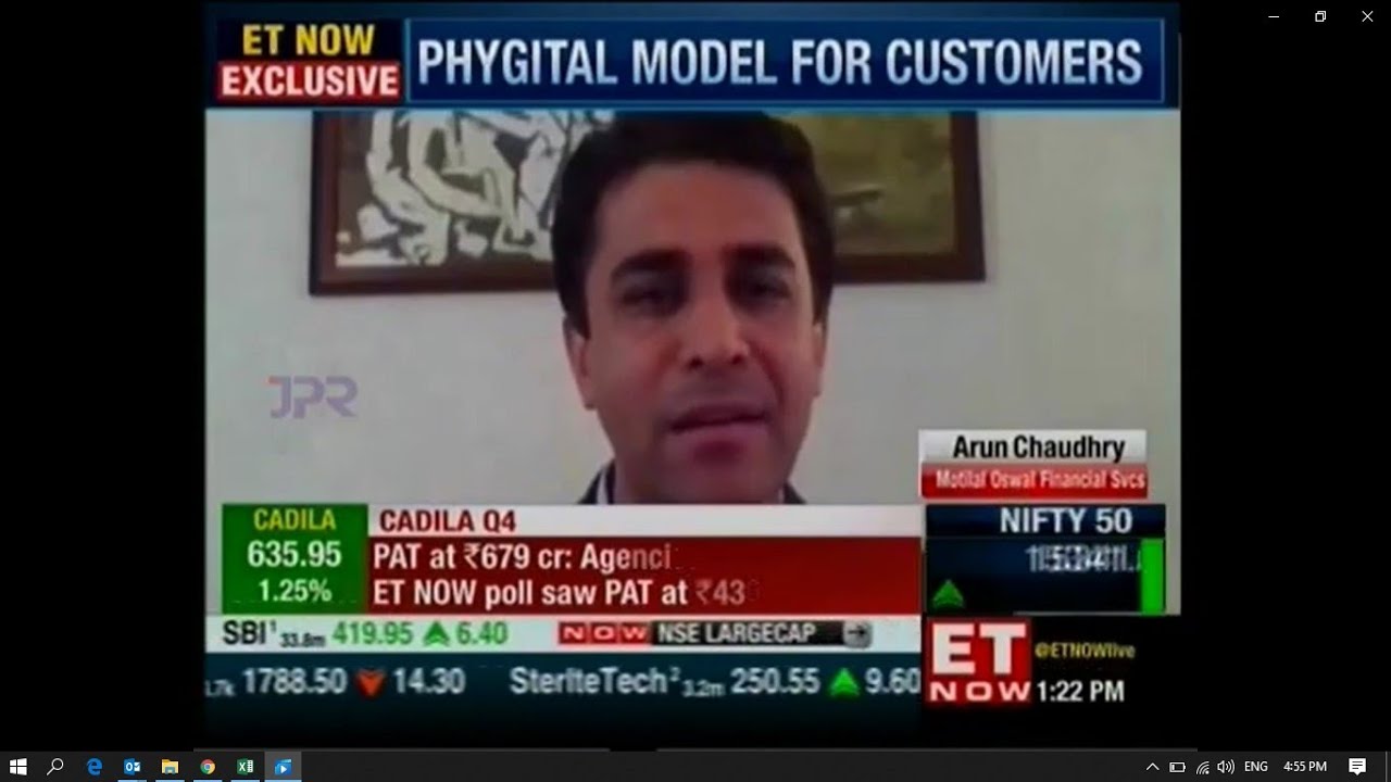 Mr. Arun Chaudhry of MOFSL discusses Phygital journey of the company with ET Now