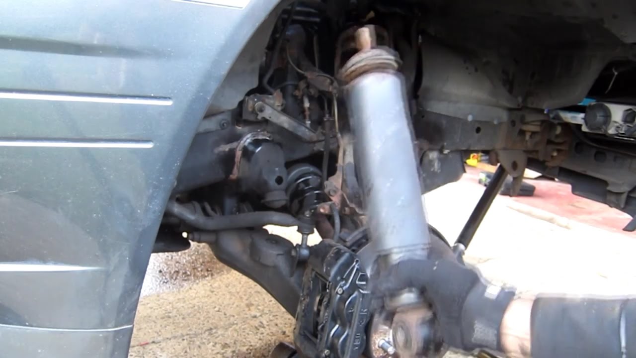New LX470 AHC shock conversion to Land Cruiser (1 of 2) - YouTube