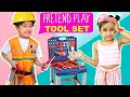KIDS Pretend Play TOOL TOY Set | Fun Activity |  ToyStars