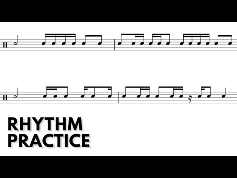 Snare Rhythm Practice - Play Along