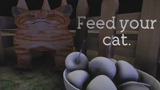 Feed your cat. — Full Gameplay (No Commentary + All Endings)