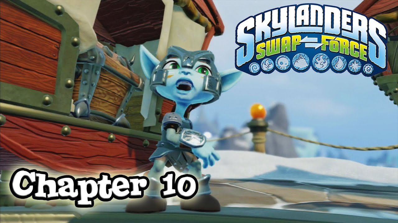 Let's Play Skylanders SWAP FORCE - Chapter 10 BONEY ISLANDS (Hard Mode)