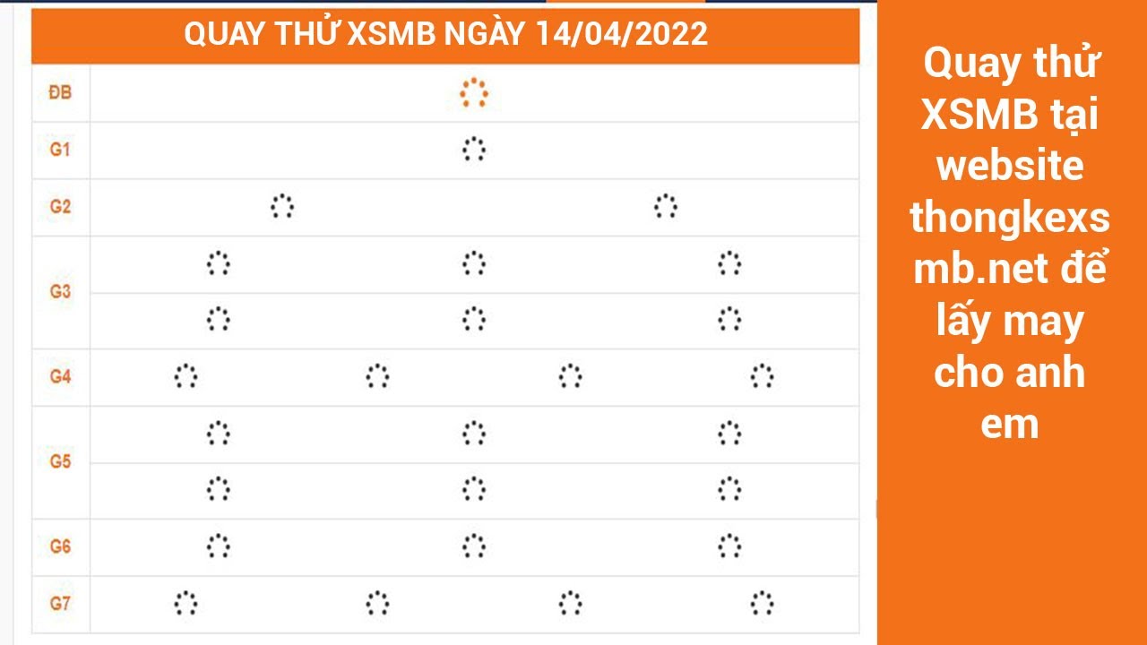 99vina cách chơi tài Đăng ký nhận Quay thử Xổ Số Miền Bắc ngày 14/04/2022 - thongkexsmb.net