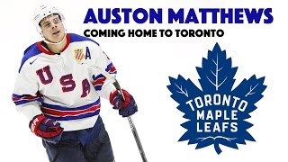 Auston Matthews Highlights - Toronto Maple Leafs 2016 NHL Draft