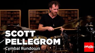 PAISTE CYMBALS - Scott Pellegrom (Studio Session - Cymbal Rundown)