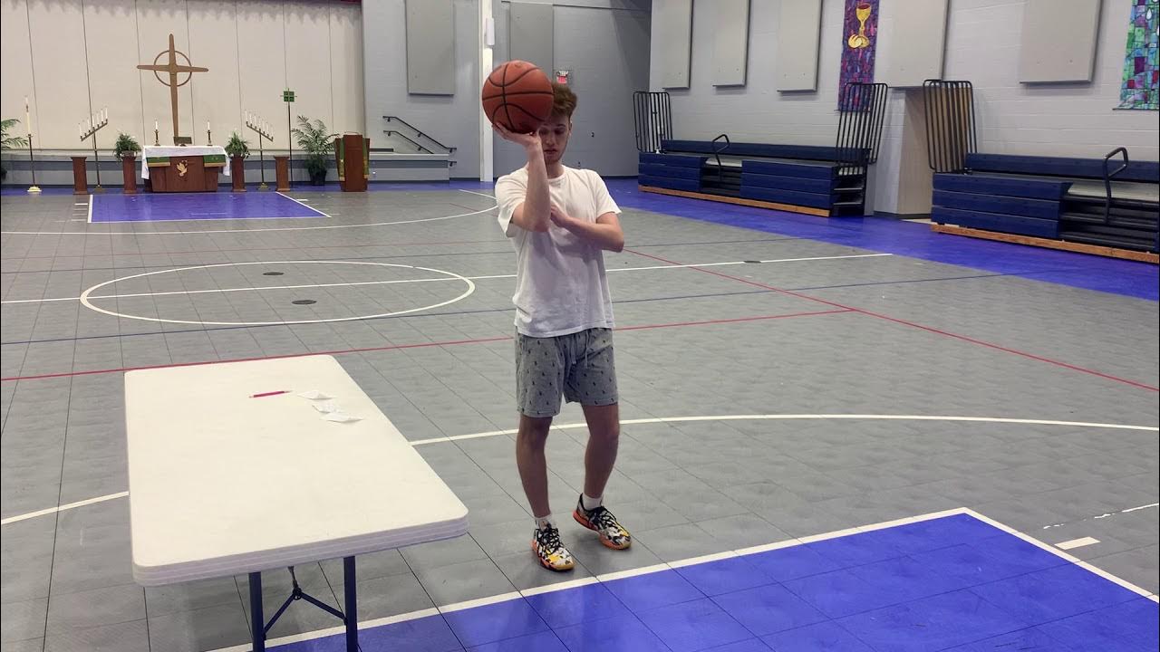 Proper way to shoot a basketball (Demonstration Speech) Christian