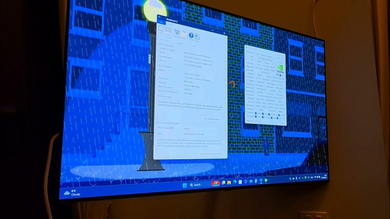 EGPU RTX4090 setup run with MS Surface Pro 9. Part 2 YouTube
