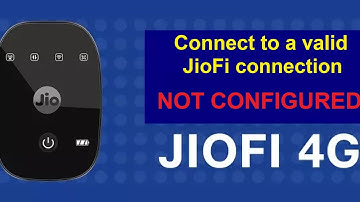 JioCall app is not detecting valid JioFi Connection