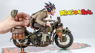 Мир Akira Toriyama Dragon Ball Son Goku на Harley Davidson WLA