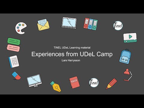 Experiences from UDeL Camp - Lars Harrysson