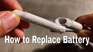 Quip Toothbrush  How to Replace Battery