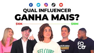 Qual Influenciador Ganha Mais? | Ranking