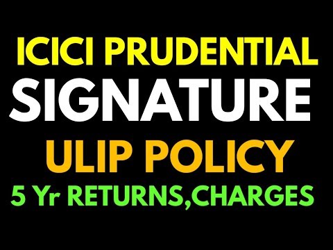 ICICI Pru Signature Ulip Returns Charges Explained