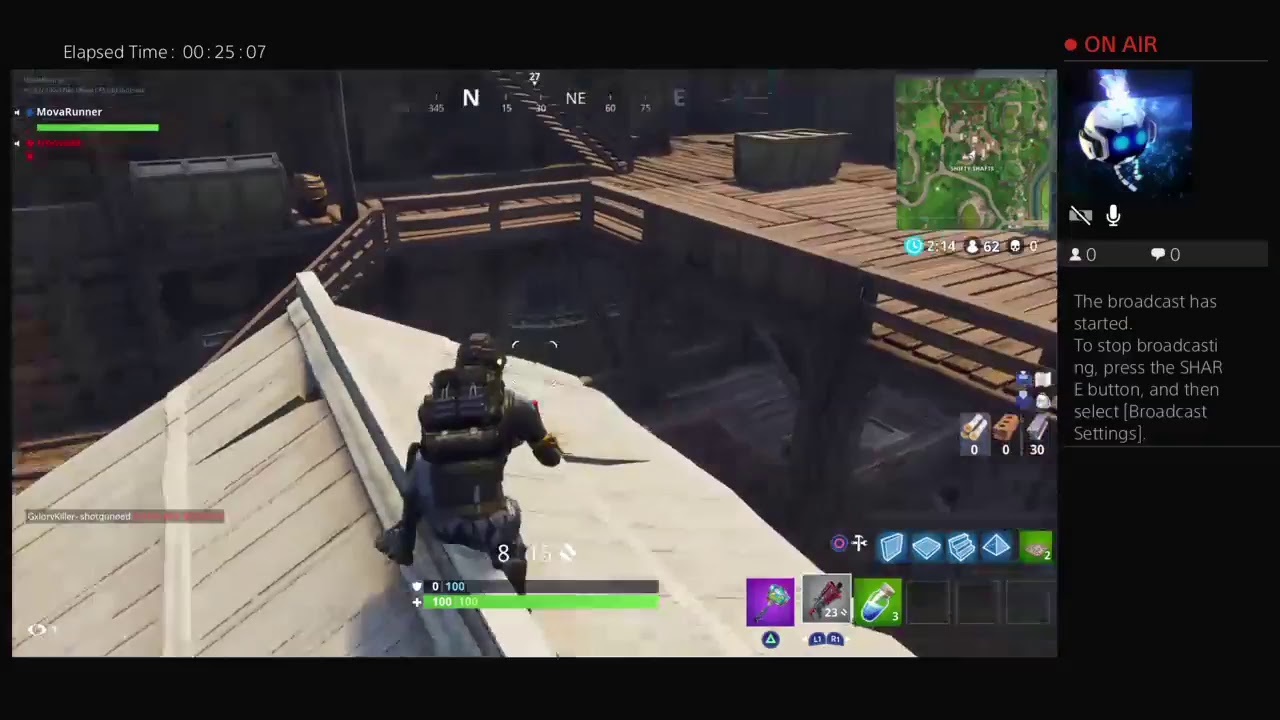 MovaRunner's Live PS4 Broadcast