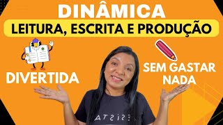 Dinâmica/Desafio para  Leitura Escrita e Produção [CUSTO ZERO] | Professor em Sala