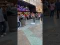 CARDBOARD Box Bum Dancer Drunk on Fremont Las Vegas #dance #performance #pop