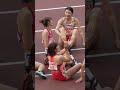 田中佑美 判定が二転三転した結果 #陸上女子
