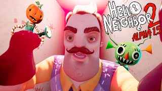 ШОУ ПРИВЕТ СОСЕД 2!ХЭЛЛОУИН ВОРОНА!HELLO NEIGHBOR 2 ALPHA 1.5 ПОЛНОЕ ПРОХОЖДЕНИЕ КОНЦОВКА!HALLOWEEN!