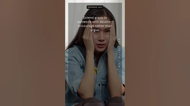 Romans 14:1