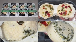 Costco Sale Item Review Three Bridges Spinach & Bell Pepper Egg Bites Egg Whites & Cheese Taste Test