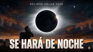 The solar eclipse that will darken Spain in 2026 🌑