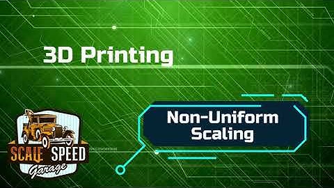 Tech Tip - Non-Uniform Scaling